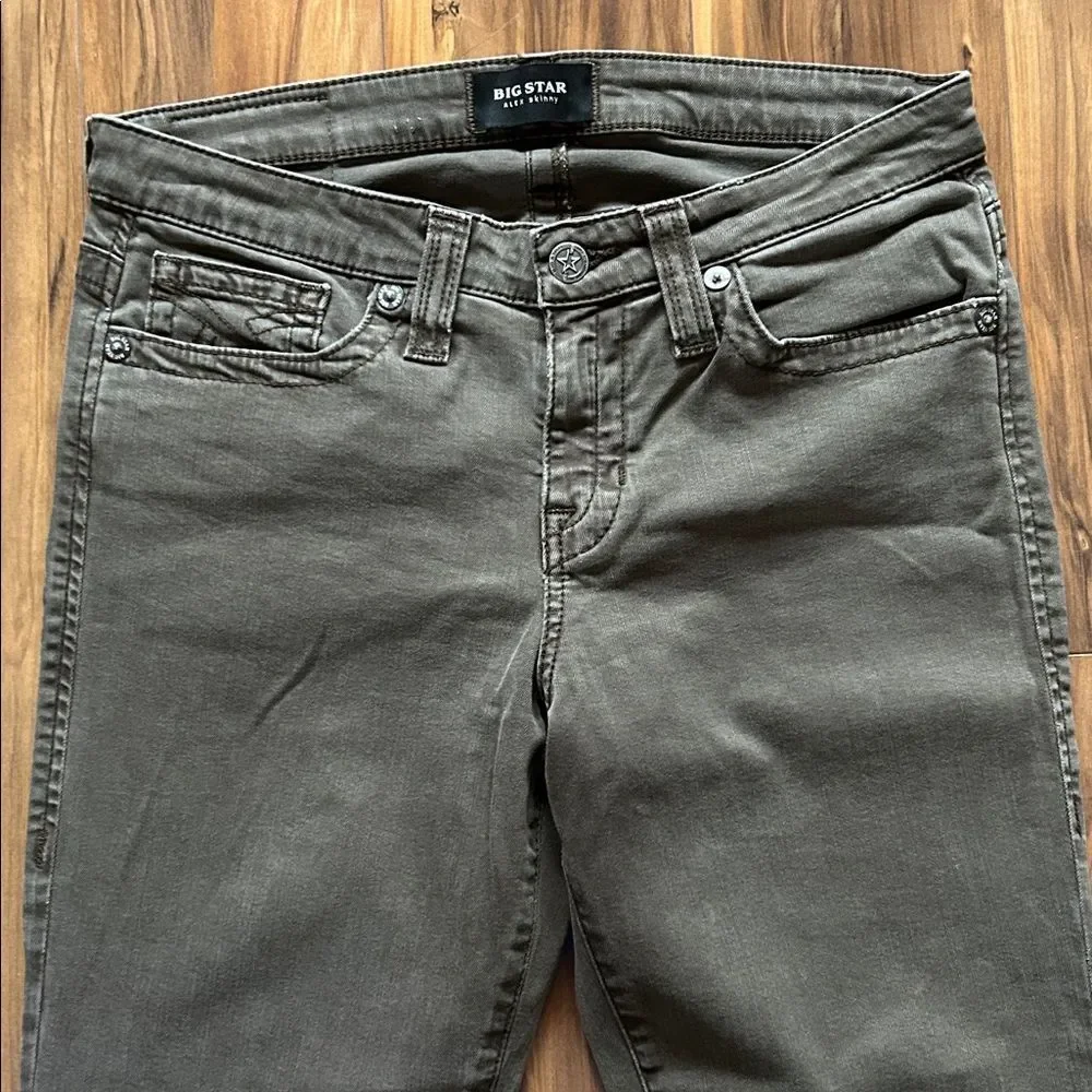 Big Star Alex Skinny Jeans in Dark Brown